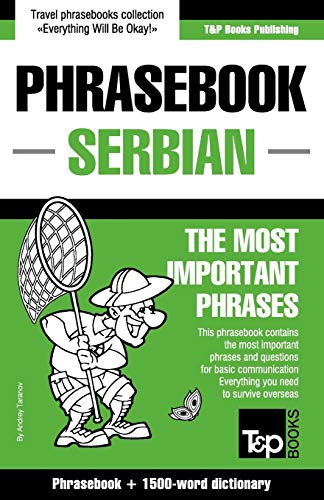 English-Serbian phrasebook and 1500-word dictionary (American English Collection, Band 262)