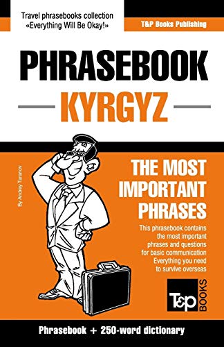 Phrase book Kyrgyz The Most Important Phrases (American English Collection, Band 194)