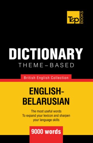 Theme-based dictionary British English-Belarusian - 9000 words Theme-based dictionary British English-Belarusian - 9000 words von Independently published