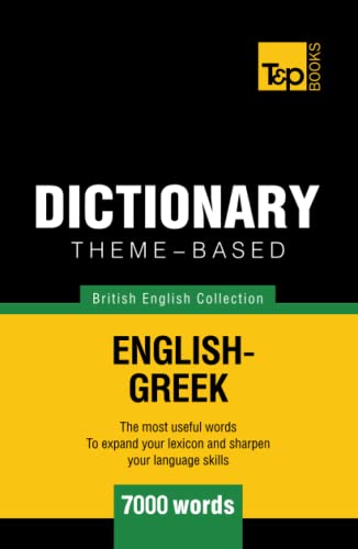 Theme-based dictionary British English-Greek - 7000 words Theme-based dictionary British English-Greek - 7000 words von Independently published