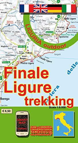 Finale Ligure Trekking Karte 1:8000: Liguria outdoor