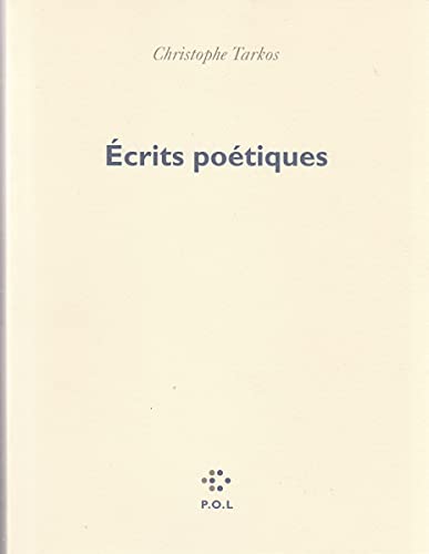 Écrits poétiques