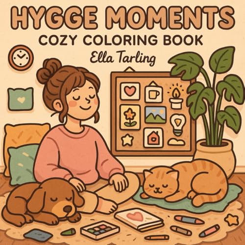 Hygge Moments – A Cozy Bold & Easy Coloring Book for Girls & Adults Hygge Moments – A Cozy Bold & Easy Coloring Book for Girls & Adults von Independently published