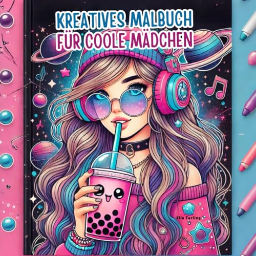 Kreatives Malbuch für Coole Mädchen ab 10 Jahren: 50 fantastische Motive: Pferde, süße Katzen, süsse Mode und vieles mehr zum Ausmalen für Stunden voller Kreativität und Entspannung Kreatives Malbuch für Coole Mädchen ab 10 Jahren: 50 fantastische Motive: Pferde, süße Katzen, süsse Mode und vieles mehr zum Ausmalen für Stunden voller Kreativität und Entspannung