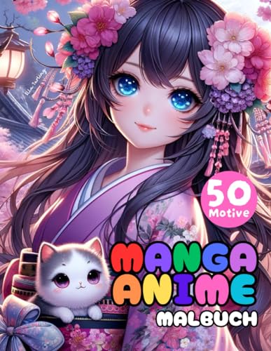 Manga Anime Shojo Malbuch für Mädchen ab 10 Jahren: Das perfekte Geschenk für kreative Teenager, Mädchen und Jungs: 50 schöne Motive inklusive ... magische Szenen zum Ausmalen und Entspannen Manga Anime Shojo Malbuch für Mädchen ab 10 Jahren: Das perfekte Geschenk für kreative Teenager, Mädchen und Jungs: 50 schöne Motive inklusive ... magische Szenen zum Ausmalen und Entspannen von Independently published