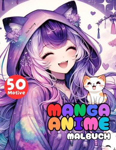 Manga Anime Shojo Malbuch für Mädchen ab 10 Jahren: Das perfekte Geschenk für kreative Teenager, Mädchen und Jungs: 50 schöne Motive inklusive ... magische Szenen zum Ausmalen und Entspannen Manga Anime Shojo Malbuch für Mädchen ab 10 Jahren: Das perfekte Geschenk für kreative Teenager, Mädchen und Jungs: 50 schöne Motive inklusive ... magische Szenen zum Ausmalen und Entspannen