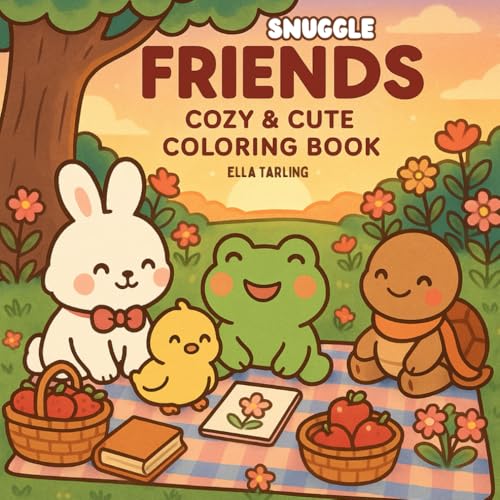 Snuggle Friends: A Cozy & Cute Coloring Book for Adults & Teens: Bold & Easy Hygge-Inspired Moments to Color Snuggle Friends: A Cozy & Cute Coloring Book for Adults & Teens: Bold & Easy Hygge-Inspired Moments to Color von Independently published