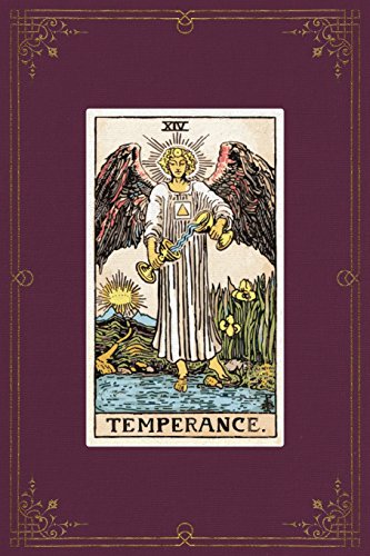 Temperance: 120 Blank Lined Pages, 6 X 9 College Ruled Notebook, Temperance Tarot Card - Antique Vintage Style Journal, Diary, Notebook (Tarot Card ... Vintage Style - Tarot Card Notebooks, Band 1) von CreateSpace Independent Publishing Platform