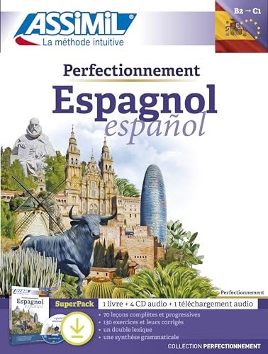 Espagnol Superpack Tel Perf: SuperPack avec 1 livre, 1 téléchargement audio (Perfezionamenti) von Assimil