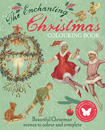 The Enchanting Christmas Colouring Book: Beautiful Christmas scenes to colour and complete (Arcturus Vintage Colouring) von Arcturus Publishing Ltd