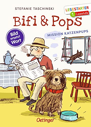 Bifi & Pops. Mission Katzenpups: Bild ersetzt Wort. Lesestarter 1. Lesestufe. Tierisch lustiges Kinderbuch zum Einstieg ins Lesen lernen für Erstleser ab 6 Jahren von Oetinger