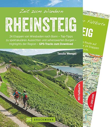 Bruckmann Wanderführer: Zeit zum Wandern Rheinsteig. 40 Wanderungen und Ausflugsziele auf dem Rheinsteig. Mit Wanderkarte zum Herausnehmen.: 24 ... ... der Region – GPS-Tracks zum Download von Bruckmann