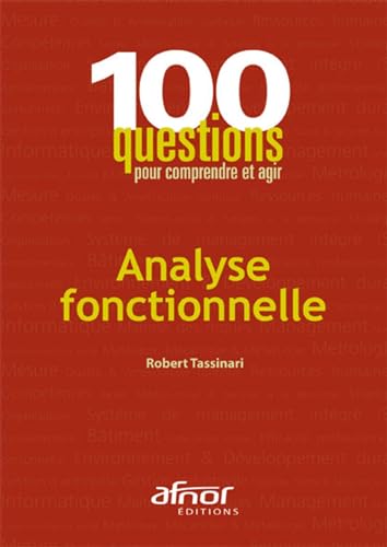 Analyse fonctionnelle Analyse fonctionnelle von AFNOR
