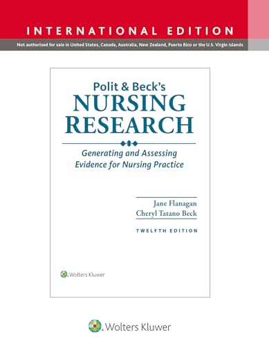 Polit & Beck's Nursing Research: Generating and Assessing Evidence for Nursing Practice von Lippincott Williams&Wilki