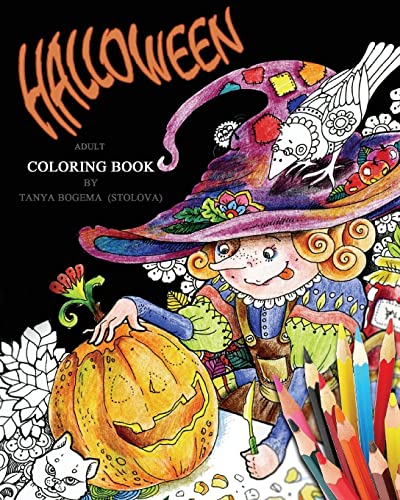 Halloween!: Adult Coloring Book von Createspace Independent Publishing Platform