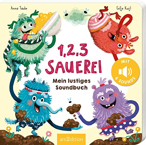 1, 2, 3 Sauerei: Mein lustiges Soundbuch | Erster Soundspaß für Kinder ab 24 Monaten 1, 2, 3 Sauerei: Mein lustiges Soundbuch | Erster Soundspaß für Kinder ab 24 Monaten