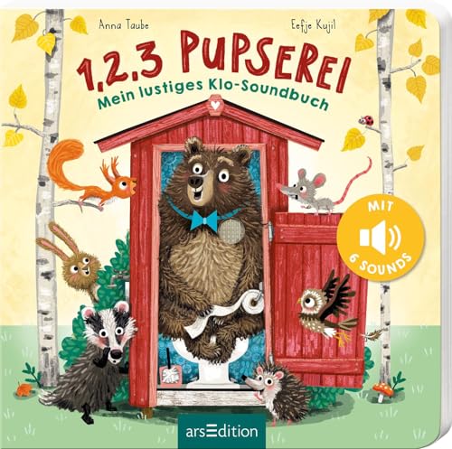1,2,3 Pupserei: Mein lustiges Klo-Soundbuch | Erster Sound-Spaß für Kinder ab 24 Monaten 1,2,3 Pupserei: Mein lustiges Klo-Soundbuch | Erster Sound-Spaß für Kinder ab 24 Monaten