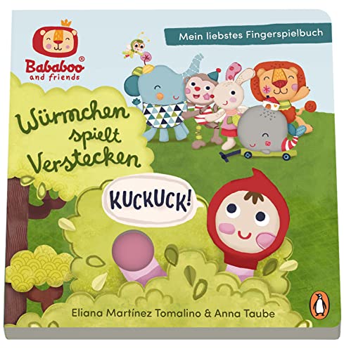 Bababoo and friends - Würmchen spielt Verstecken. Kuckuck! - Mein liebstes Fingerspielbuch: Pappbilderbuch für Kinder ab 12 Monaten Bababoo and friends - Würmchen spielt Verstecken. Kuckuck! - Mein liebstes Fingerspielbuch: Pappbilderbuch für Kinder ab 12 Monaten