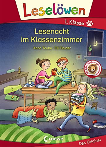 Leselöwen 1. Klasse - Lesenacht im Klassenzimmer: Erstlesebuch für Kinder ab 6 Jahre