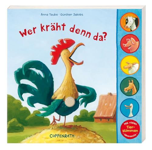 Wer kräht denn da?: Mit vielen Tierstimmen - lebensecht (Bücher für die Kleinsten)