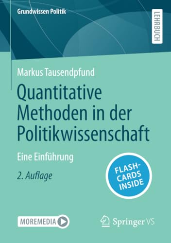 Quantitative Methoden in der Politikwissenschaft: Eine Einführung (Grundwissen Politik) von Springer VS