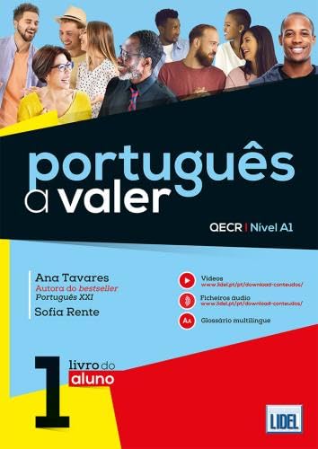 Portugues a Valer 1: Livro do Aluno + audio download (A1) von LIDEL