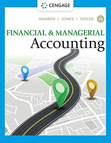 Financial & Managerial Accounting von Cengage Learning EMEA