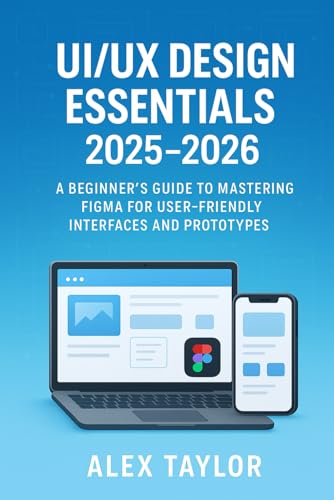 UI/UX Design Essentials 2025-2026: A Beginner's Guide to Mastering Figma for User-Friendly Interfaces and Prototypes (UI/UX Mastery Series: Figma, ... and User Interface Design Essentials, Band 1) von Independently published