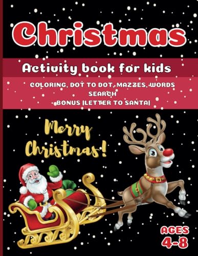 Christmas. Activity book for kids: Christmas Activity pack for kids von Independently published