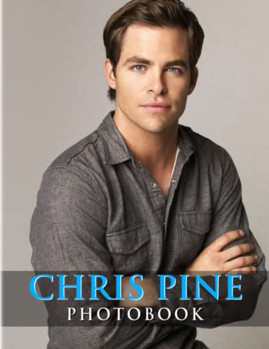 Chrís Pínє Photobook: Star Trek Actor Picture Book for Anyone to Fans | Decor as Gift with 40+ Illustrations Pages to Relaxation