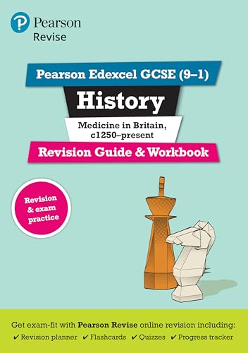 Revise Edexcel GCSE (9-1) History Medicine in Britain Revision Guide and Workbook: with free online edition (Pearson Revise) von Pearson Education