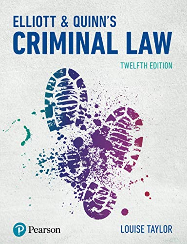 Elliott & Quinn's Criminal Law