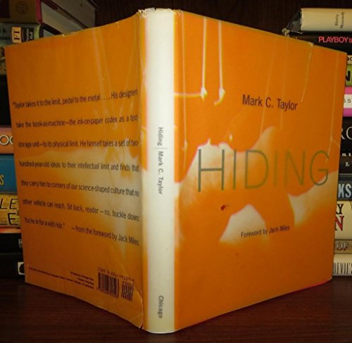 Hiding: Volume 1996 (Religion and Postmodernism)