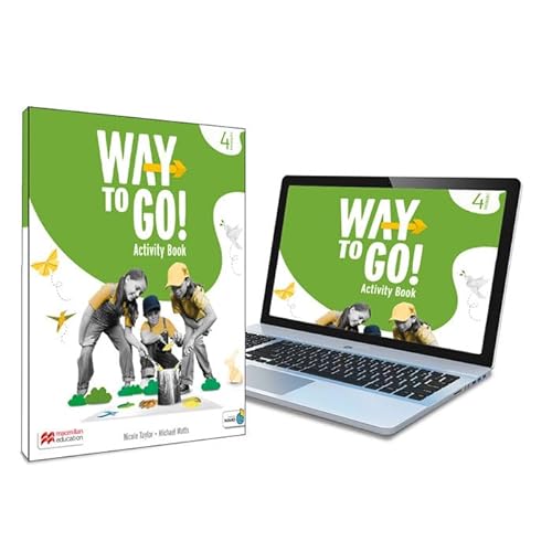 Way to Go! 4 Activity Book: Cuaderno de actividades impreso con acceso a la versión digital von Macmillan