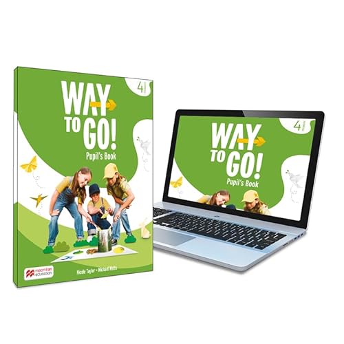 Way to Go! 4 Pupil's Book: libro de texto de inglés impreso con acceso a la versión digital von Macmillan
