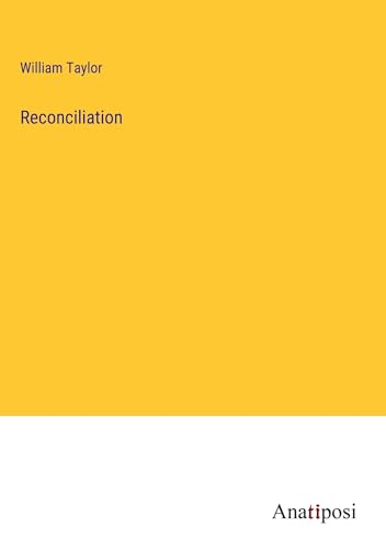 Reconciliation von Anatiposi Verlag
