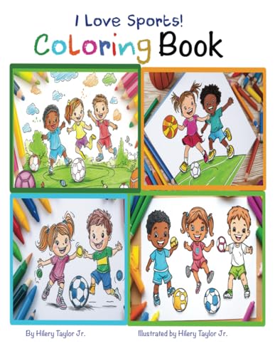 I Love Sports! Coloring Book