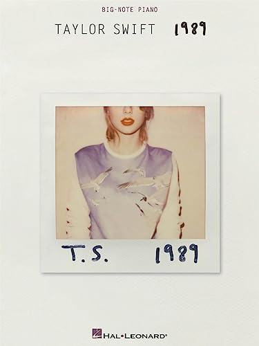 Taylor Swift 1989 (Big Note Piano): Songbook für Klavier