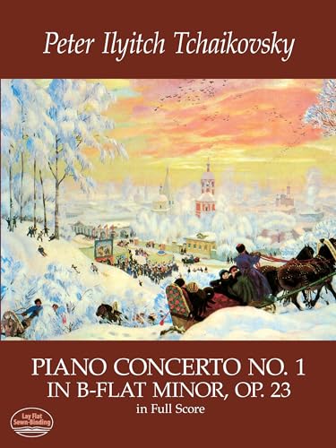 Tchaikovsky Piano Concerto No.1 In B Flat Minor Op.23 In Full Score. (Dover Orchestral Music Scores)