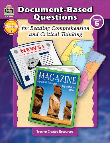 Document-Based Questions for Reading Comprehension and Critical Thinking von Teacher Created Resources