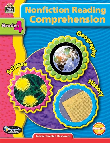 Nonfiction Reading Comprehension Grade 4: Grade 4 : Geography, Science, History von Teacher Created Resources