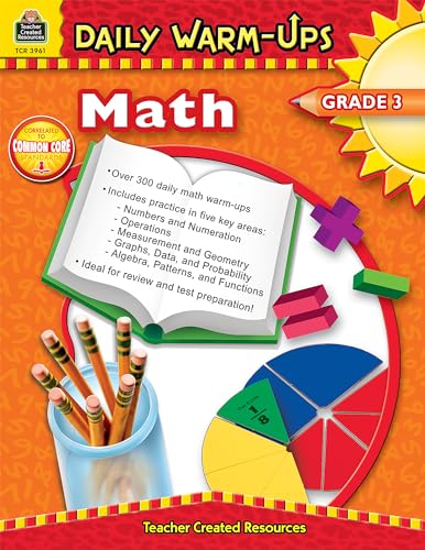 Daily Warm-Ups: Math, Grade 3: Math, Grade 3 von Teacher Created Resources