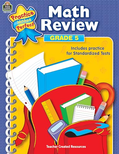 Math Review Grade 5: Grade 5 (Practice Makes Perfect)