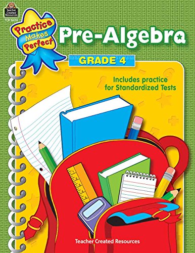 Pre-Algebra Grade 4: Pre-algebra Grade 4 von Teacher Created Resources