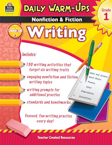 Daily Warm-Ups: Nonfiction & Fiction Writing Grd 1: Nonfiction & Fiction Writing Grd 1 von Teacher Created Resources
