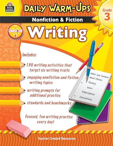 Daily Warm-Ups: Nonfiction & Fiction Writing Grd 3: Nonfiction & Fiction Writing Grd 3 von Teacher Created Resources