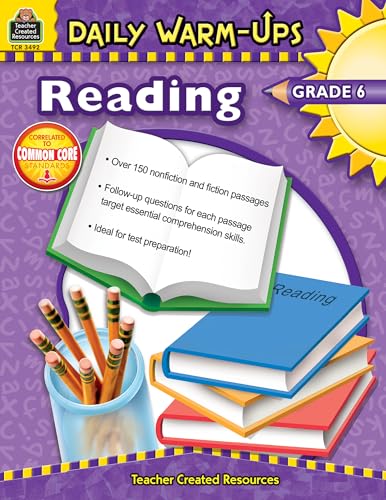 Daily Warm-Ups: Reading, Grade 6: Reading, Grade 6 von Teacher Created Resources