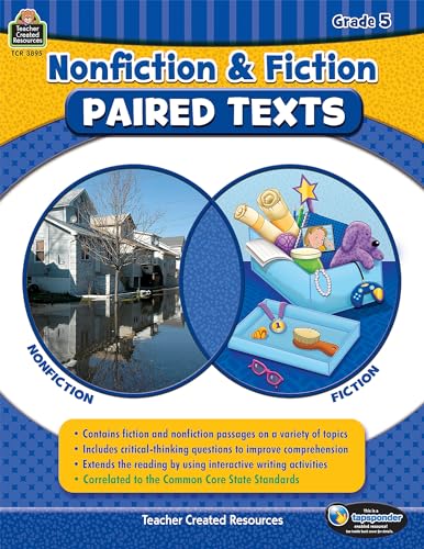 Nonfiction and Fiction Paired Texts Grade 5: Grade 5 von Teacher Created Resources