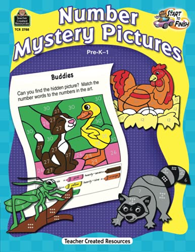 Start to Finish: Number Mystery Pictures: Number Mystery Pictures (Start to Finish (Teacher Created Resources)) von Teacher Created Resources