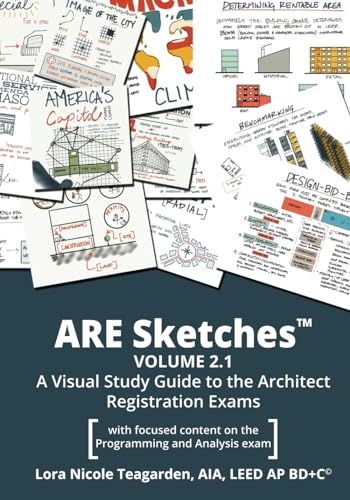 ARE Sketches: A Visual Study Guide to the Architect Registration Exams (ARE Sketches 5.0, Band 1) von CreateSpace Independent Publishing Platform